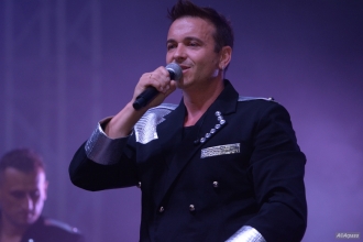 Radek Liszewski, czyli lider formacji Weekend to obecnie jeden z najpopularniejszych twórców disco polo. fot. Mariusz Grotkowski